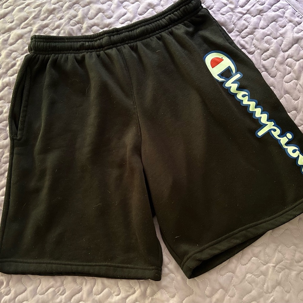 Champion Black Athletic Men's Shorts